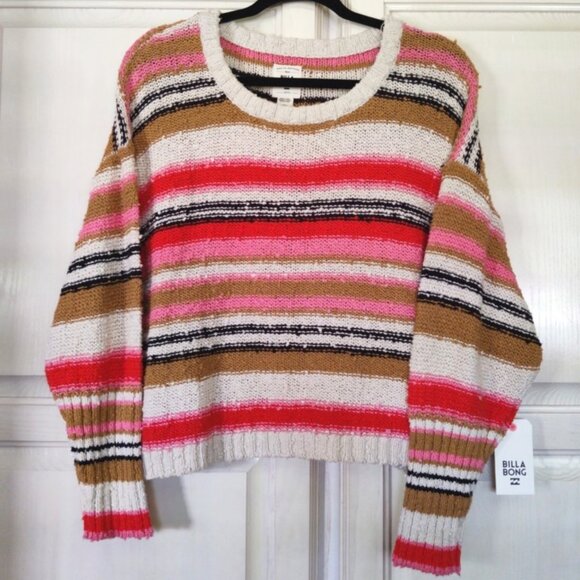 Pinch Silky Cargo Joggers, Billabong Striped Sweater & YFB Top Bundle of 3, SZ L - Picture 6 of 16